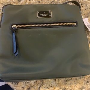 Green Kate Spade Crossbody